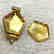 Gold Plated Copper Turquoise & Coral Tibetan Ghau - 3