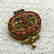 Gold Plated Copper Turquoise & Coral Tibetan Ghau