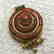 Gold Plated Copper Turquoise & Coral Tibetan Ghau