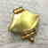 Gold Plated Copper Turquoise & Coral Tibetan Ghau - 2