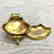 Gold Plated Copper Turquoise & Coral Tibetan Ghau - 3