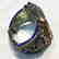 Traditional Tibetan Turquoise, Amber & Coral Bangle - 2