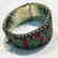 Nepali & Mexican Turquoise Bold Ethnic Bangle - 2