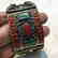 Tibetan Turquoise & Coral Handmade Bangle - 4