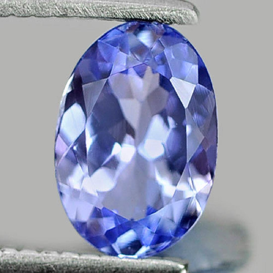 NATURAL 0.69 CT. OVAL SHAPE TANZANITE FROM TANZANIA (1 of 3)