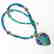 Tibetan Turquoise & Coral Statement Necklace
