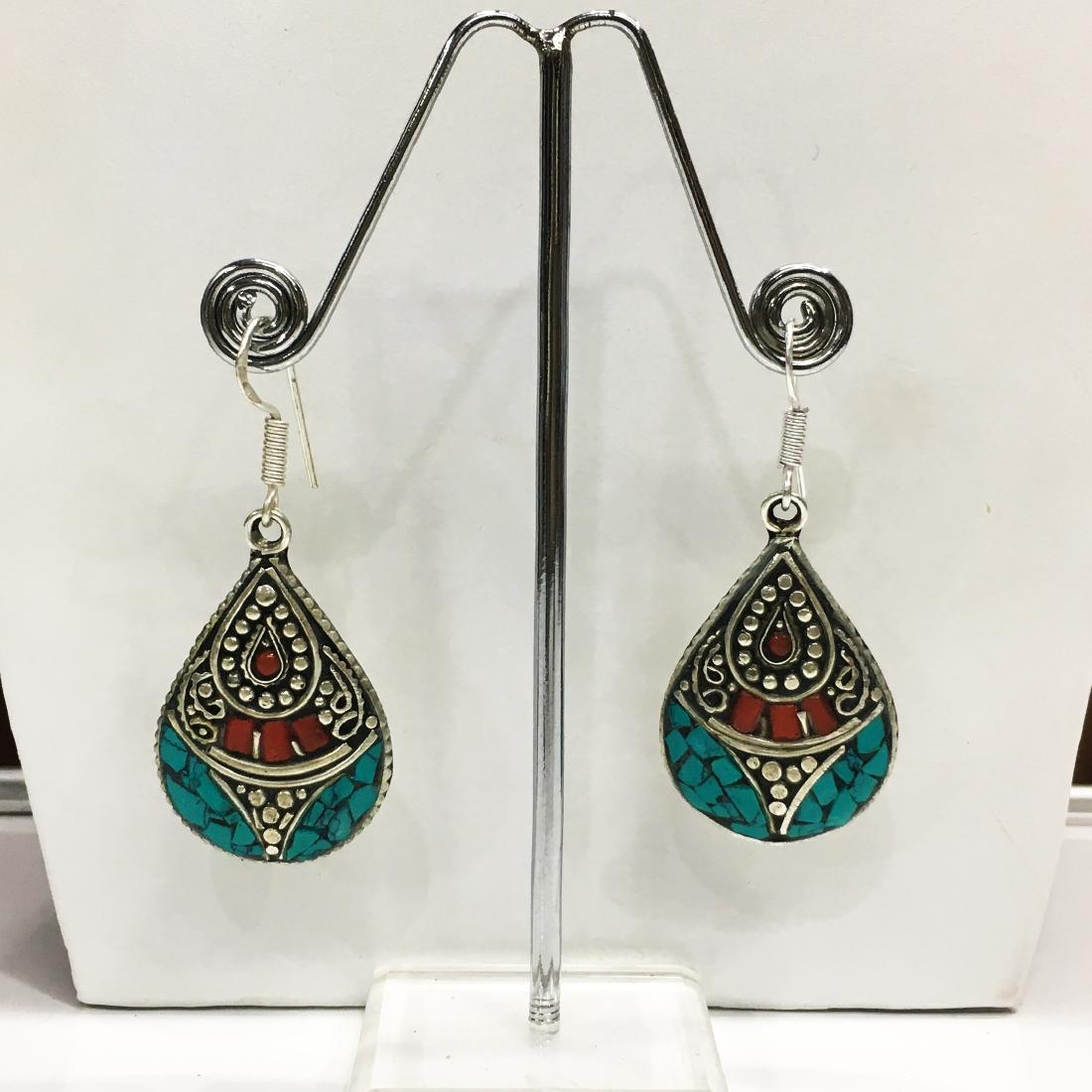 Gypsy Ethnic Antique Choker Handmade Earring: Tibetan Jewelry :- Exquisitely Beautiful & Amazingly affordable. We are an expert in manufacturer & trade and ship (Wholesale & Export) worldwide. Our manufacturing is located in Kathmandu