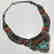 Vintage Tibetan Coral Turquoise Beaded Necklace