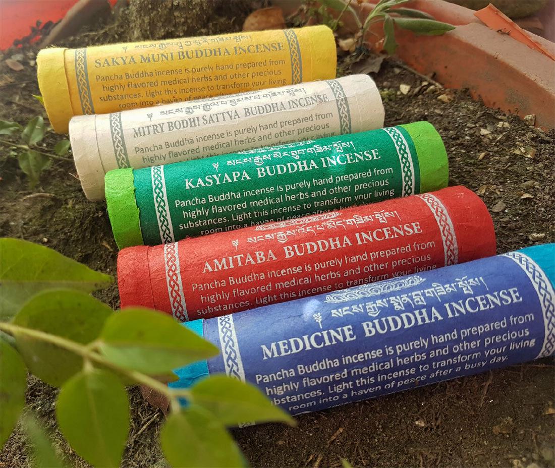 Pure Natural Substances Tibetan Pancha Buddha Incense (1 of 6)