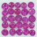 100% Natural Ruby 1.24 CTS Diamond Cut 2 mm Size Lot of