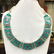 Antique Tibetan Turquoise Chokar Necklace