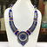 Antique Tibetan Lapis Chokar Necklace