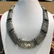 Tibetan Hand Carved Metal Handmade Chokar Necklace