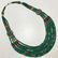 Tibetan Natural Turquoise Antique Handmade Necklace - 2