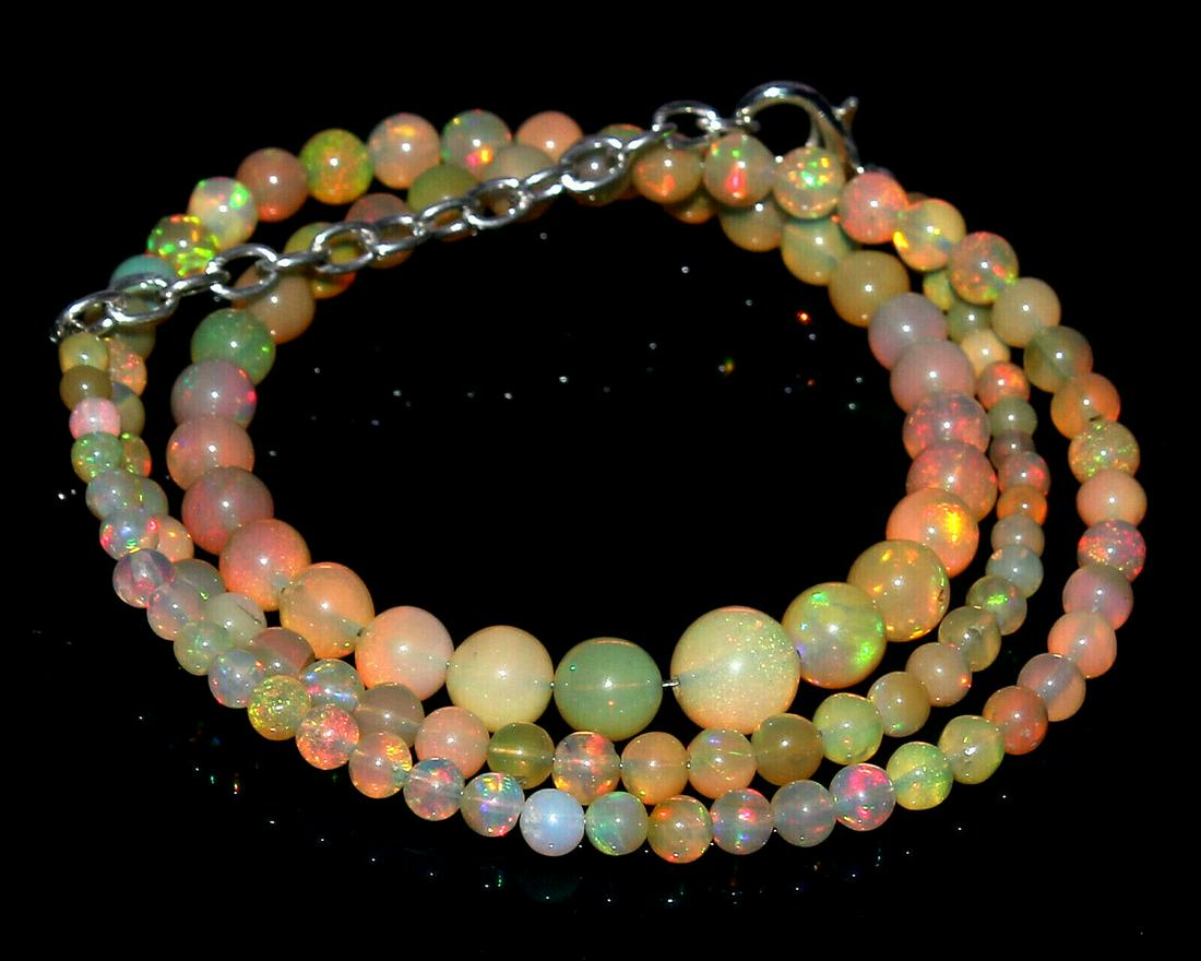 Natural Ethiopian Welo Fire Opal Balls Gemstone (1 of 4)