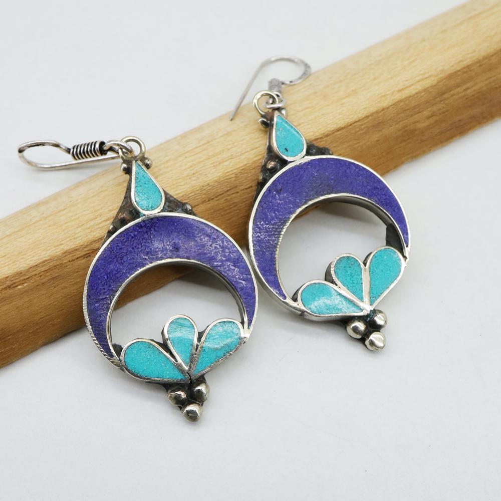 Handmade Tibetan Tribal Fusion Bohemian Earring (1 of 3)