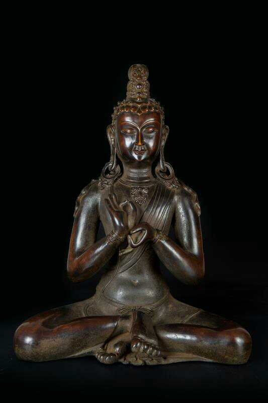 Chinese Ming Bronze Buddha Figure (1 of 10)