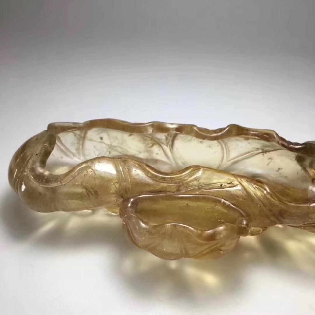 CRYSTAL LOTUS BRUSH WASHER (1 of 6)