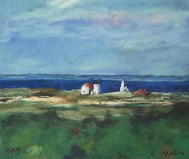 Ray Nolin (1959 2015), Race Point Light, 1999, Pastel
