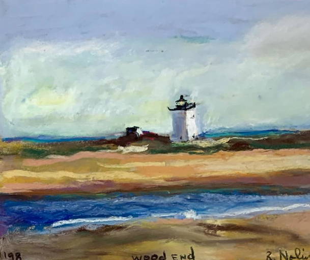 Ray Nolin (1959 2015) Wood End, '98, Oil On Paper