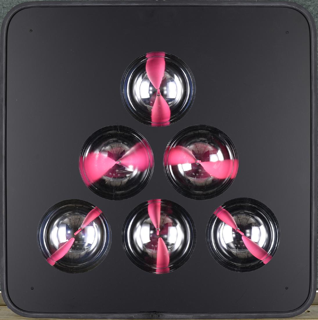 Costalonga, 1971, "Sphere" sculpture: Sphere, a Mixed Media piece measuring 19.75 x 19.75 in (50.165 x 50.165 cm).