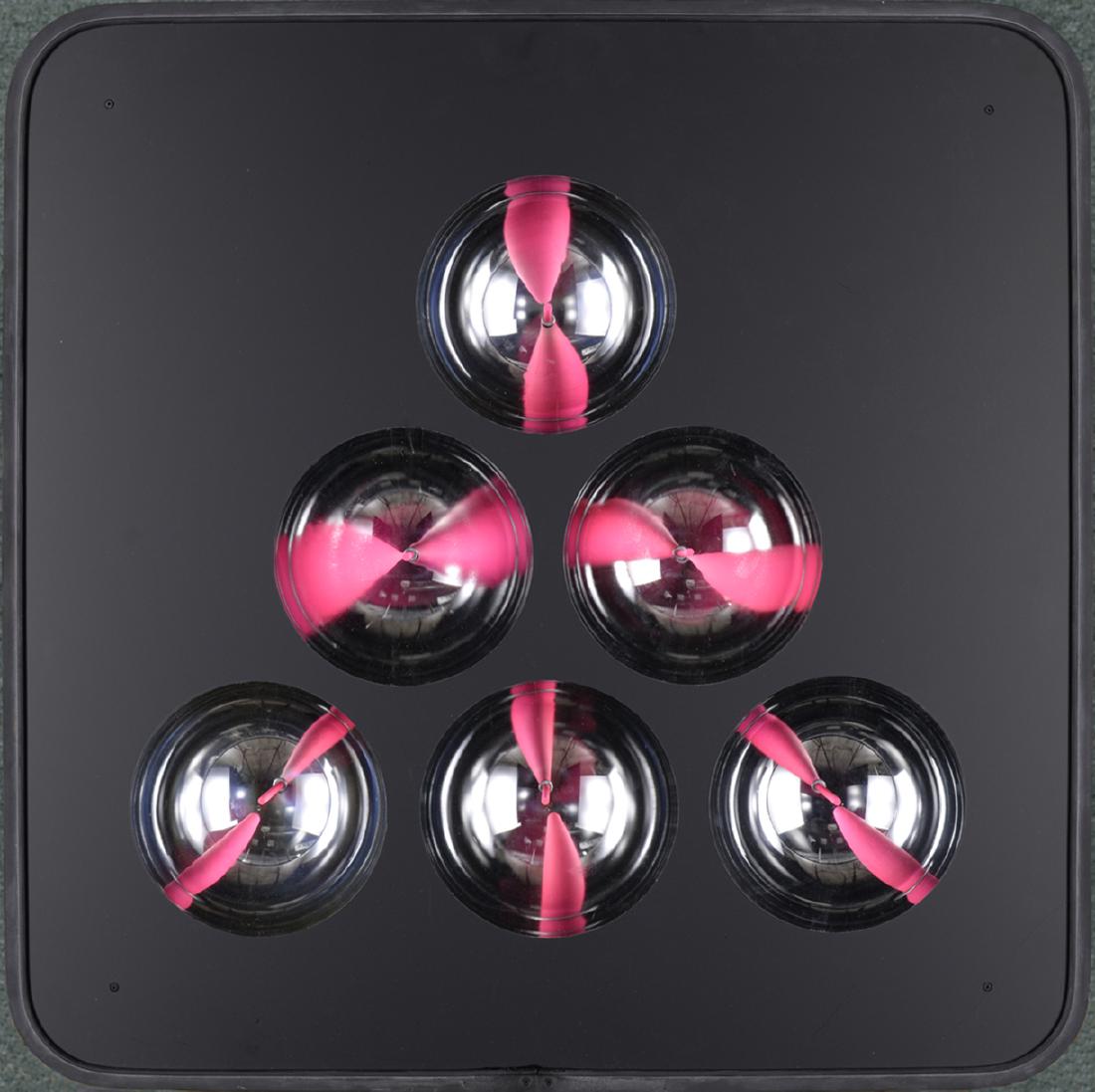 COSTALONGA, 1971, "SPHERE" SCULPTURE: Sphere, a Mixed Media piece measuring 19.75 x 19.75 in (50.165 x 50.165 cm).