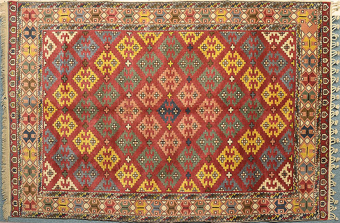 Turkish Kazak Carpet 9 x 6.25 FT (1 of 2)