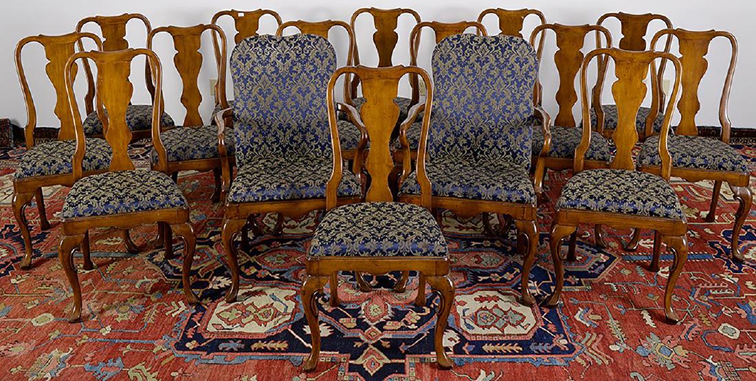 14 Antique Mahogany Chairs (1 of 4)