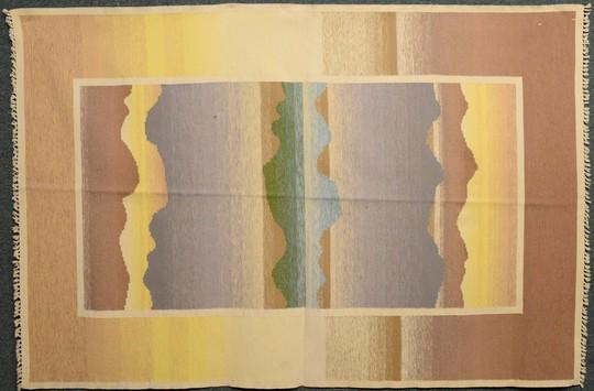 Patterned Polish Kilim Carpet (1 of 3)