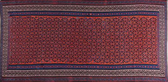 Turkish Antique Nomadic Kilim: Kilims (a word of Turkish origin) are in a class of carpets of their own. In both its historical and contemporary aspects, Turkey is of prime importance as a source of kilims and related flatweaves. T