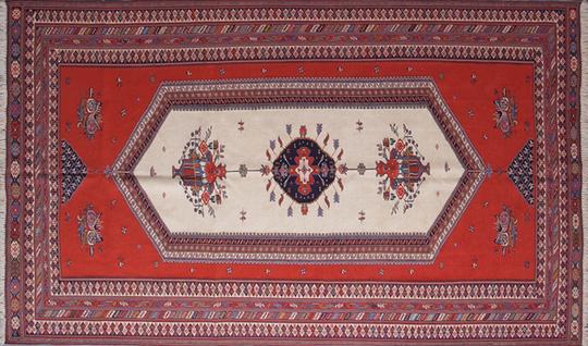 Rare Shiraki Kilim Carpet (1 of 6)