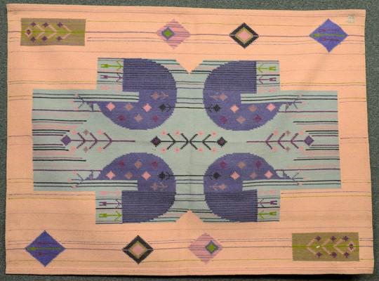 Hungarian Artistic Kilim Carpet: This rug is made with premium products aimed to provide maximum softness. Itâ€™s originally from Hungary but in ornaments and motifs still reflect iconic Persian styled. It's hand-knotted with ca