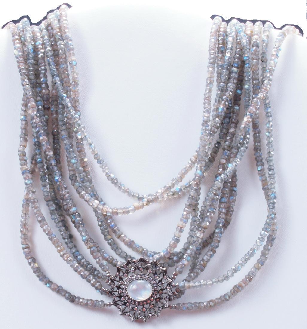 Artistic Labradorite Necklace (1 of 3)