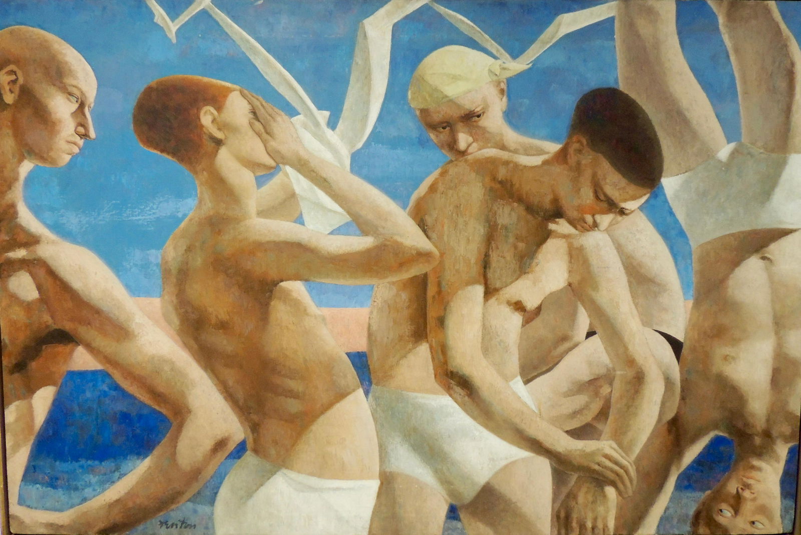 John Nathaniel Fenton - 1912-1977 - Frieze of Swimmers (1 of 5)