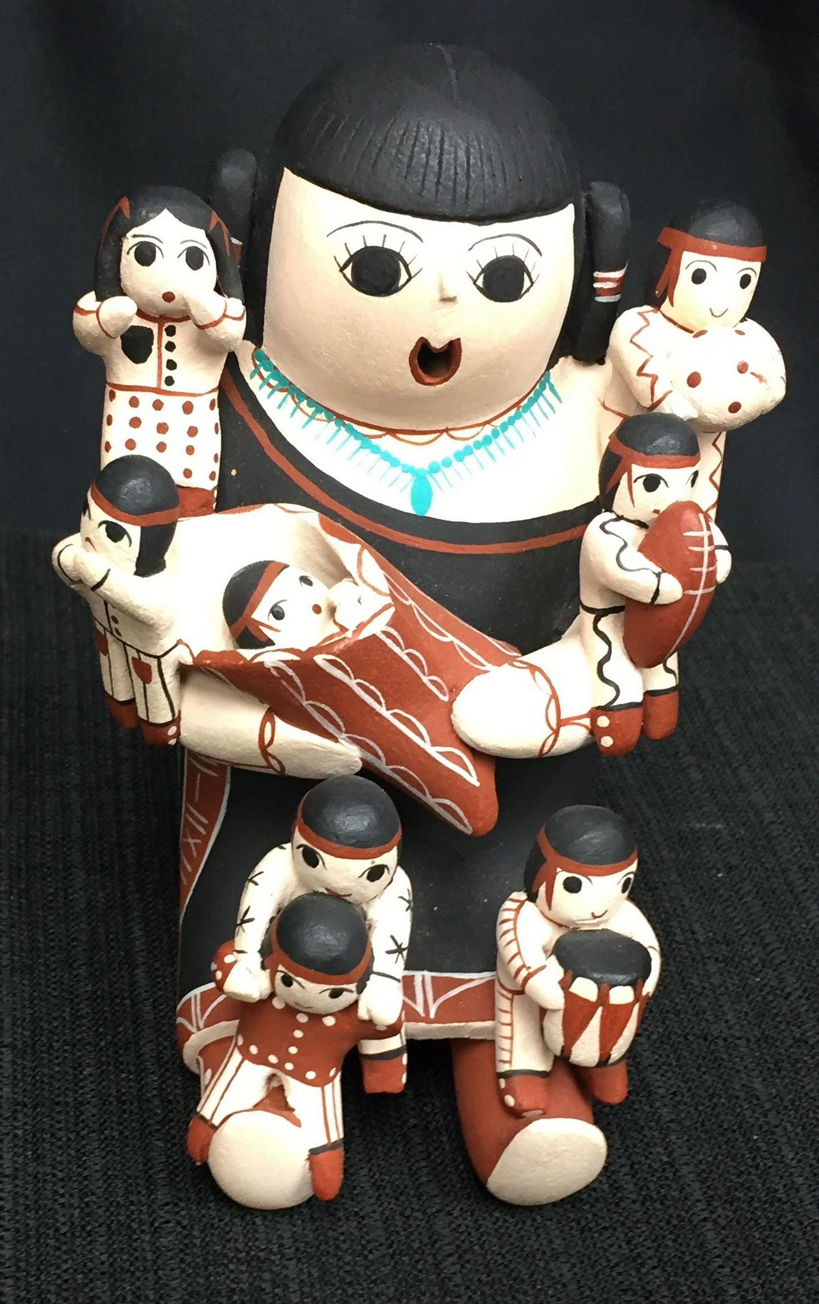 Vangie Suina - Storyteller Doll (1 of 3)