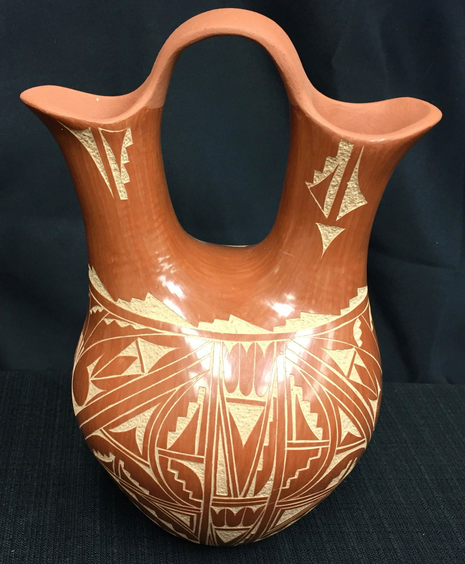 G Vigil Jemez Wedding Vase (1 of 3)
