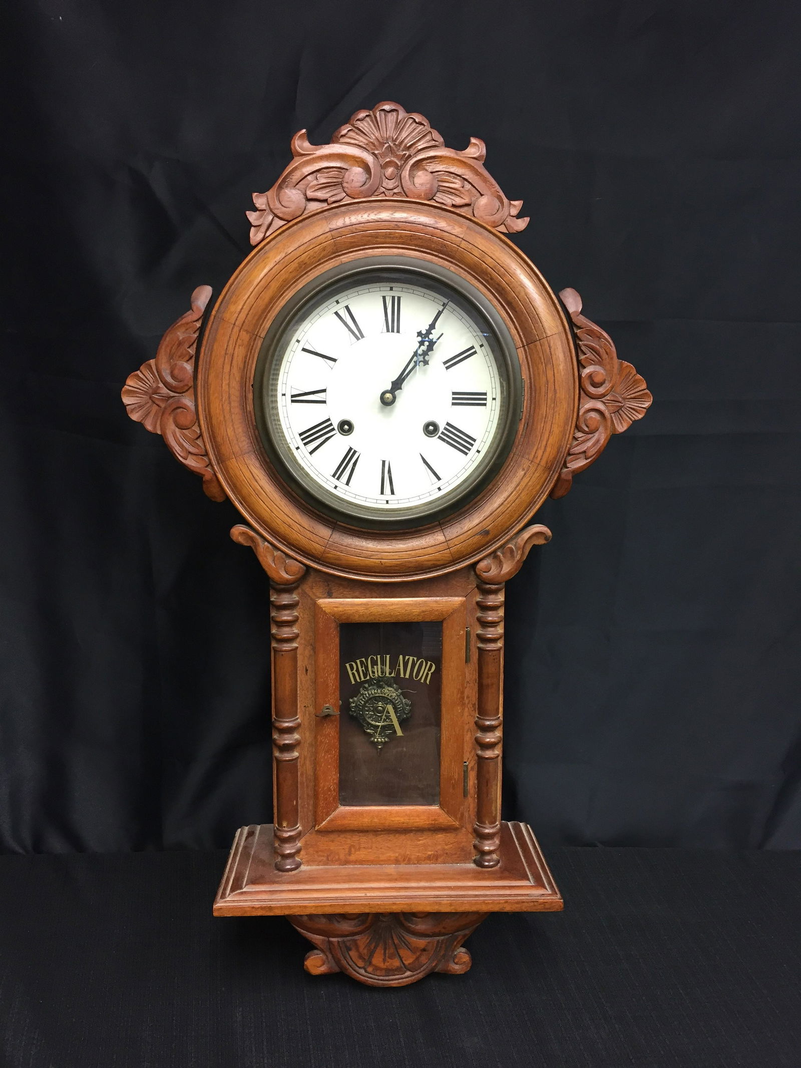 Regulator A Wall Clock: Regulator A Wall Clock - 3- x 17