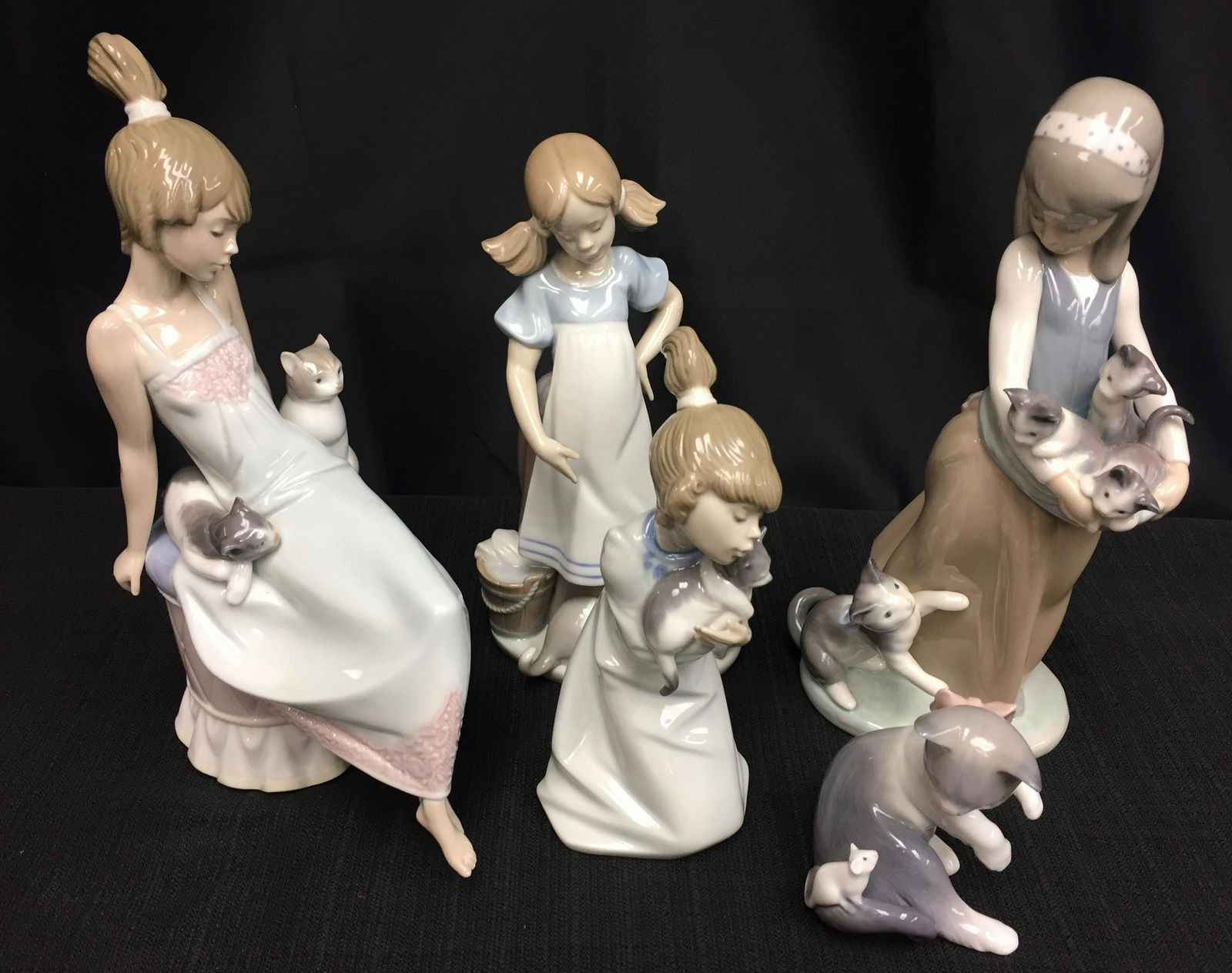 Set of Five Lladro Figurines (1 of 2)