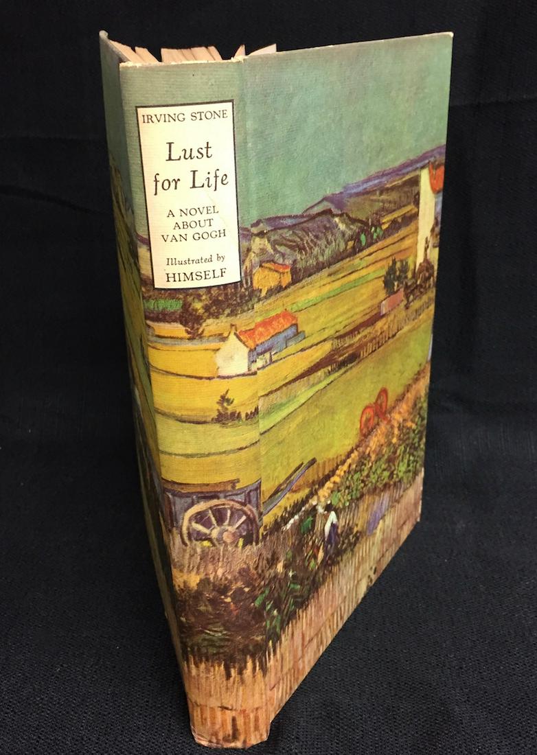 Irving Stone | Book Van Gogh Lust for Life Van Gogh: Irving Stone - Lust for Life - A Novel about Van Gogh - Heritage Press 1953