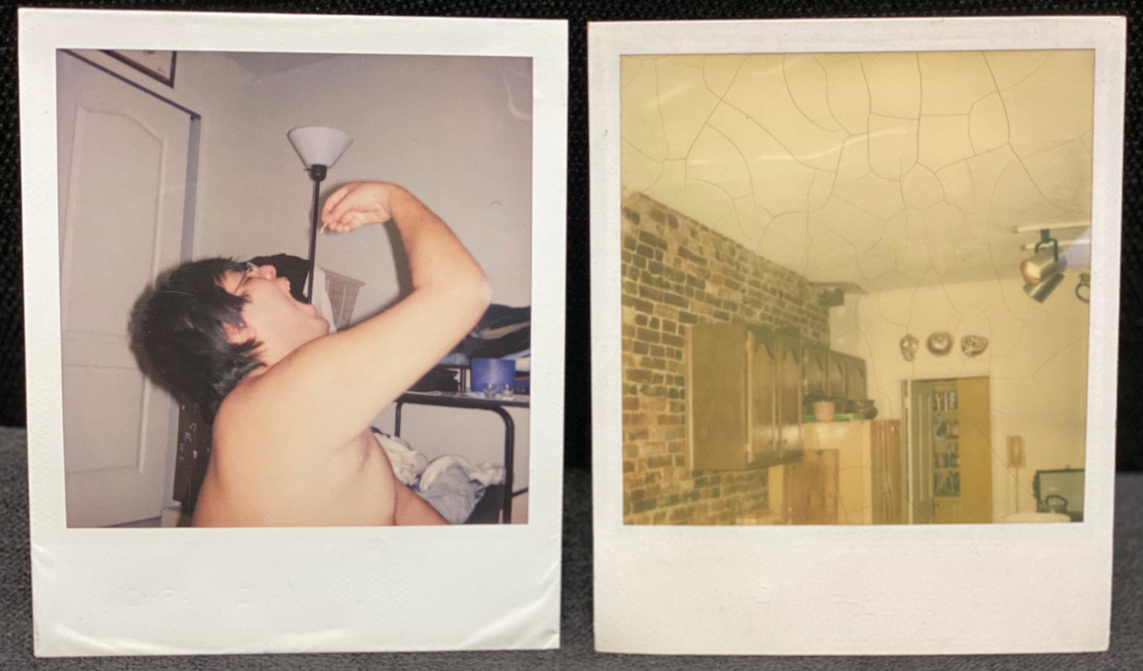 Andy Warhol | Polaroids | Pair | Warhol Estate: Andy Warhol Polaroids (Pair) | Stamped The Estate of Andy Warhol | Measures 3 1/2 x 4 1/4