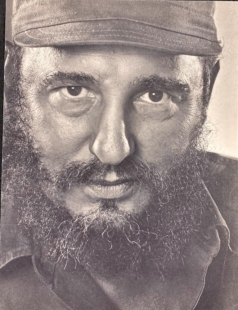 Yousuf Karsh - Fidel Castro Photogravure: Yousuf Karsh - Fidel Castro | Vintage Photogravure Portrait | 9 1/8 x 12