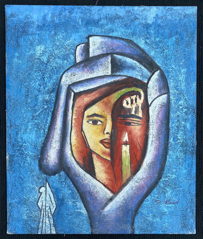 Paul Reed | Mixed Media Painting: Paul Reed | Mixed Media Painting | Signed P Reed | 20 x 24 |