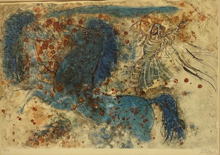 Reuven Rubin Signed Lithograph (1 of 3)