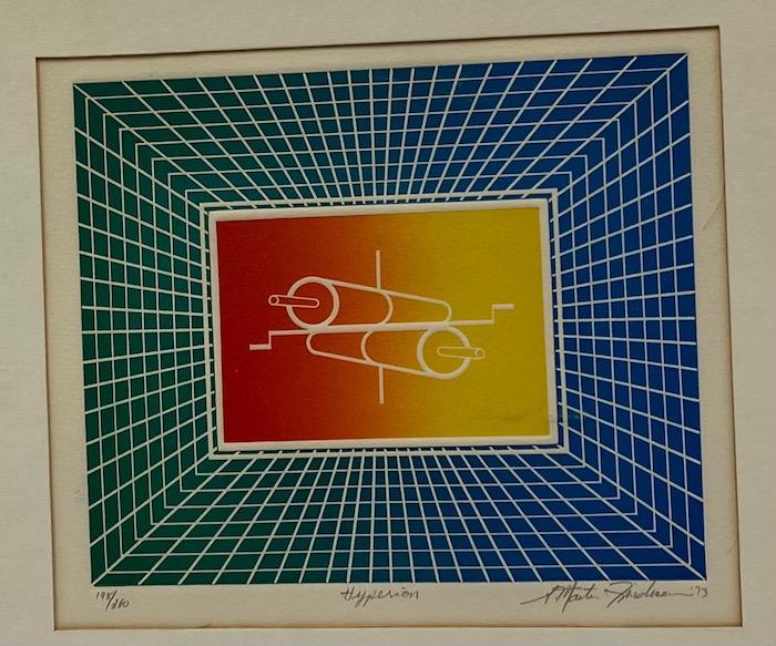 S Martin Fredman Etching Hyperion Signed & Number (1 of 2)