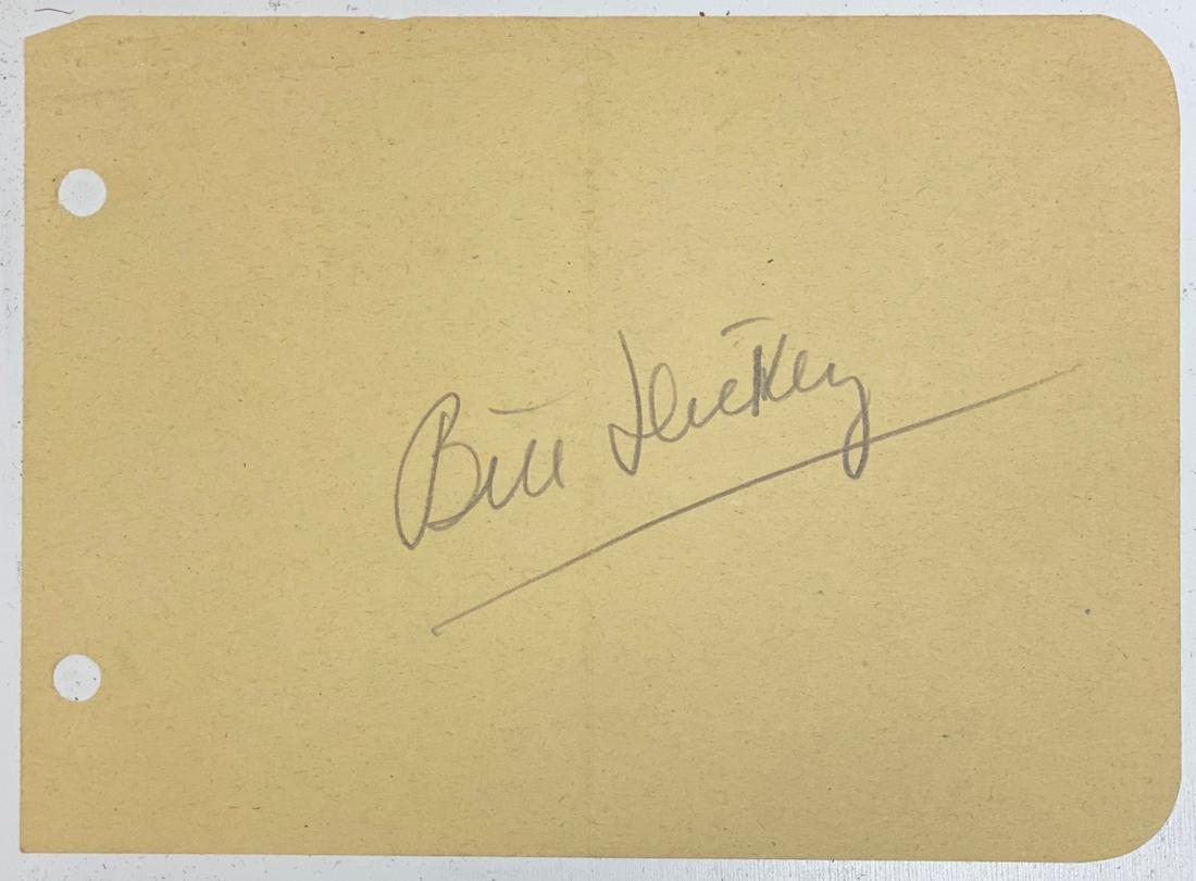 Baseball HOF - Bill Dickey - Autograph (1 of 1)