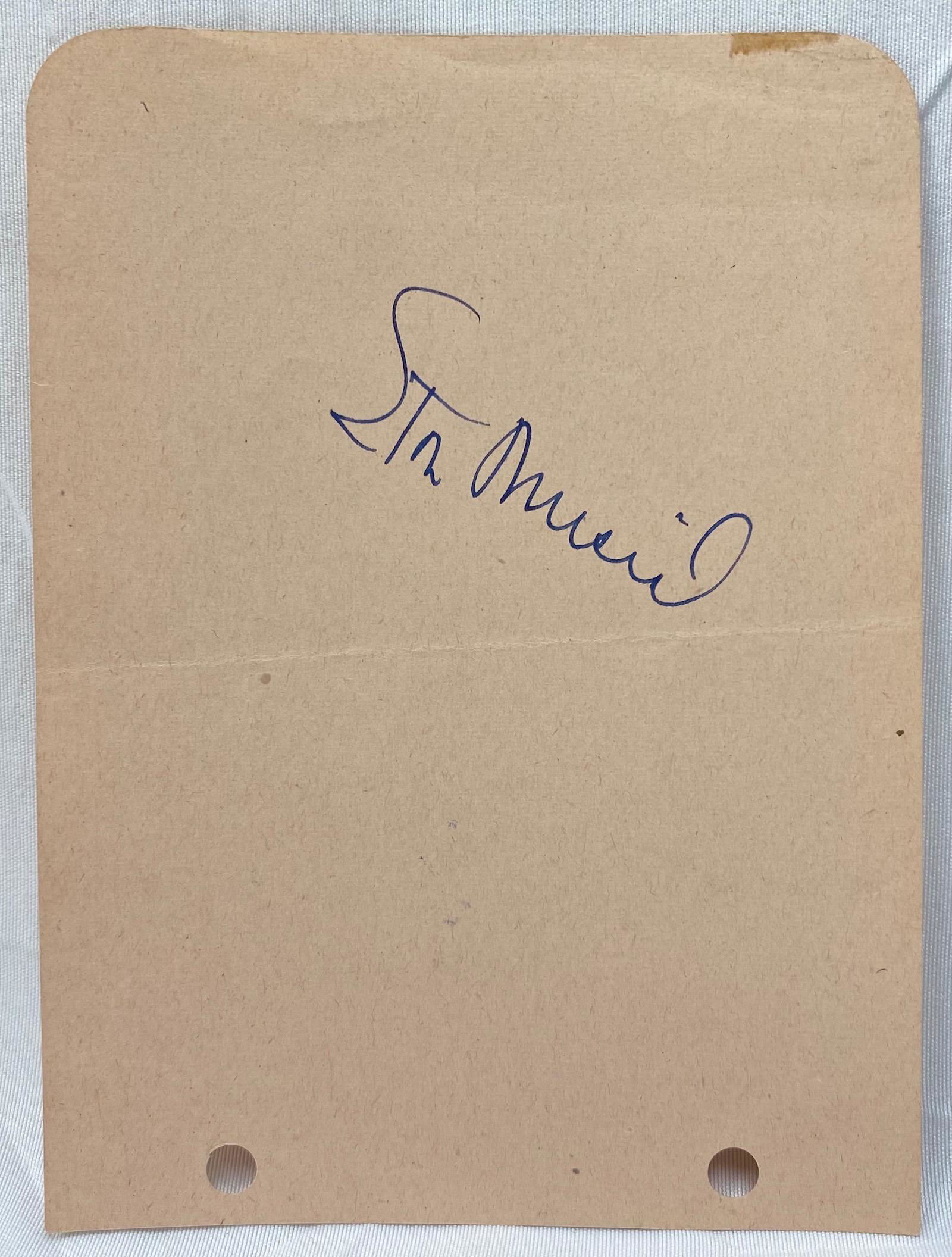 Stan Musial - St Louis Cardinals Autograph & Book (1 of 1)