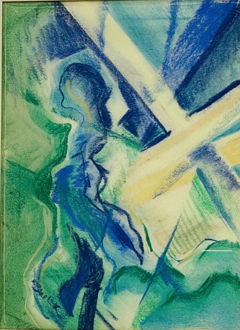 Susan Weir | Colored Pencil / Watercolor: Susan Weir | Colored Pencil / Watercolor | Framed Measures 14 1/4 x 18