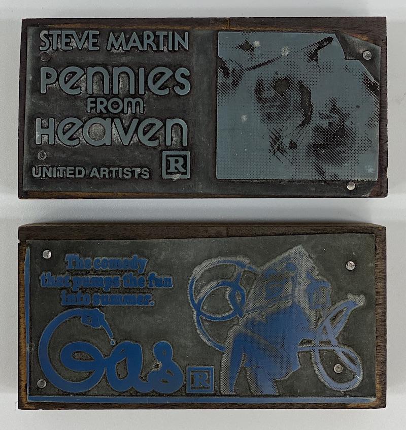 Comedy Movie | Vintage Printing Blocks (1 of 2)