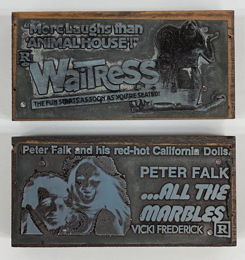 Comedy Movie | Vintage Printing Blocks (1 of 2)