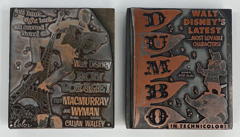 Walt Disney Movies Vintage Printing Blocks (1 of 2)